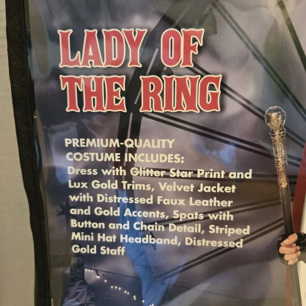 SPIRIT PREMIUM LADY OF THE RING Signature COLLECTION Halloween Kids S 4-6! Nice - Picture 2 of 5